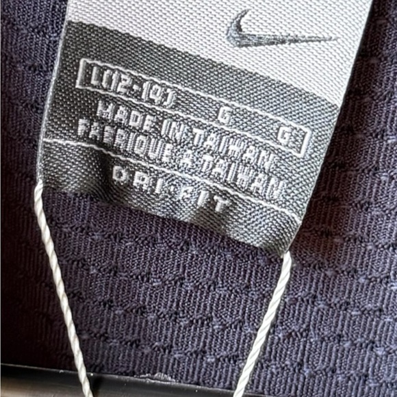 Nike Women's Dri-FIT Polo Shirt Dark Blue Size L Breathable Sports Top - Picture 4 of 6